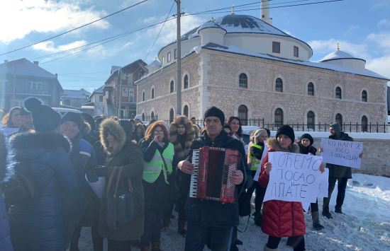 Protest u Sjenici